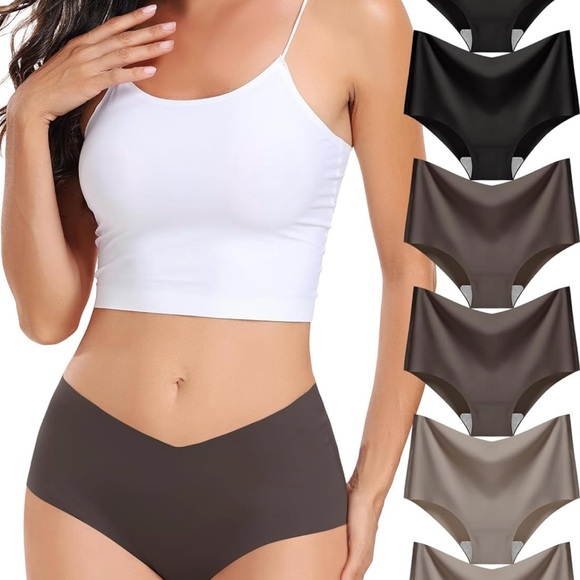 Gneph Women's Cheeky Panties 6-pack - Picture 4 of 7